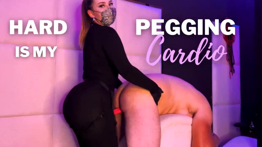 femdom pawg pegging strap on clip