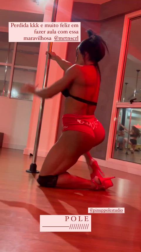 ass big ass big tits brazilian celebrity dancing muscular girl pole dance sexy just-boobs