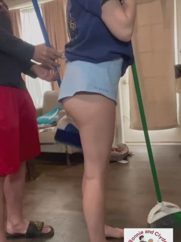 Booty Shorts Wedgie clip