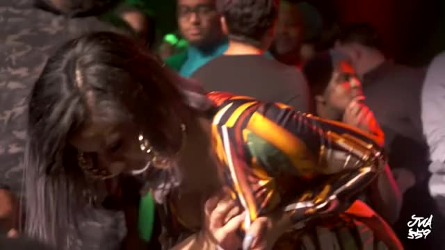 Cardi B twerks on fan and gets groped on stage 