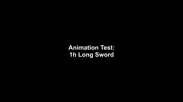 Longsword Animation Comparison (Demon's Souls vs Dark Souls 1 vs Dark Souls 2)