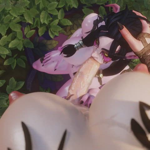 Fantasy Futanari Oral Orgasm POV clip