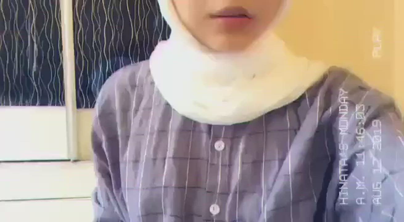 Hijabi perky tits
