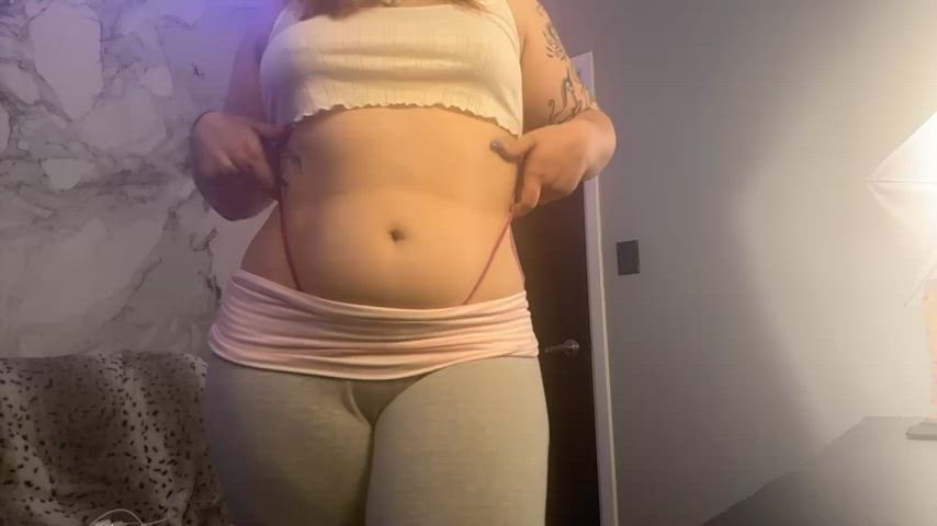 babe chubby clothed cute onlyfans pawg redhead solo thick thong clip