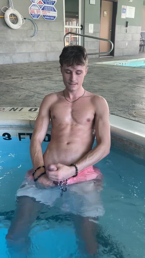 big dick cock exposed gay hot tub jerk off onlyfans public r/caughtpublic exposed-in-public