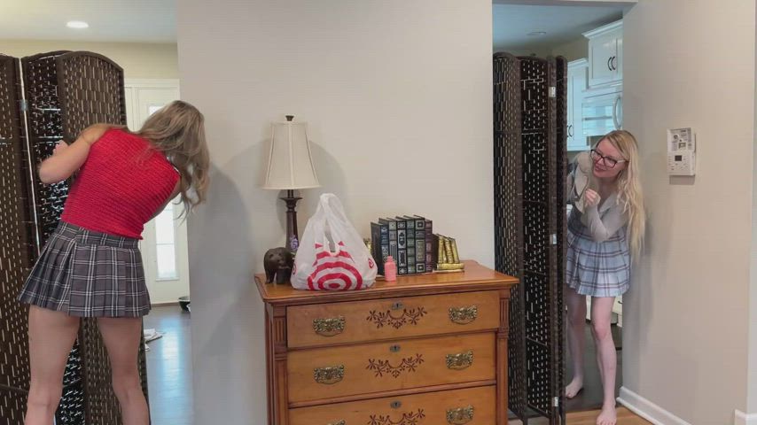 New! Wedgie Girls Extreme - Skye Caught Snooping - Link in the comments
