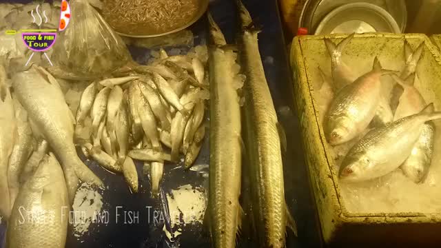 Fish Selling in Alive fish market | Whole Selling fish Market | largest Rural Village