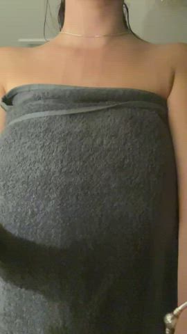 boobs tits towel forty-five-fifty-five clip