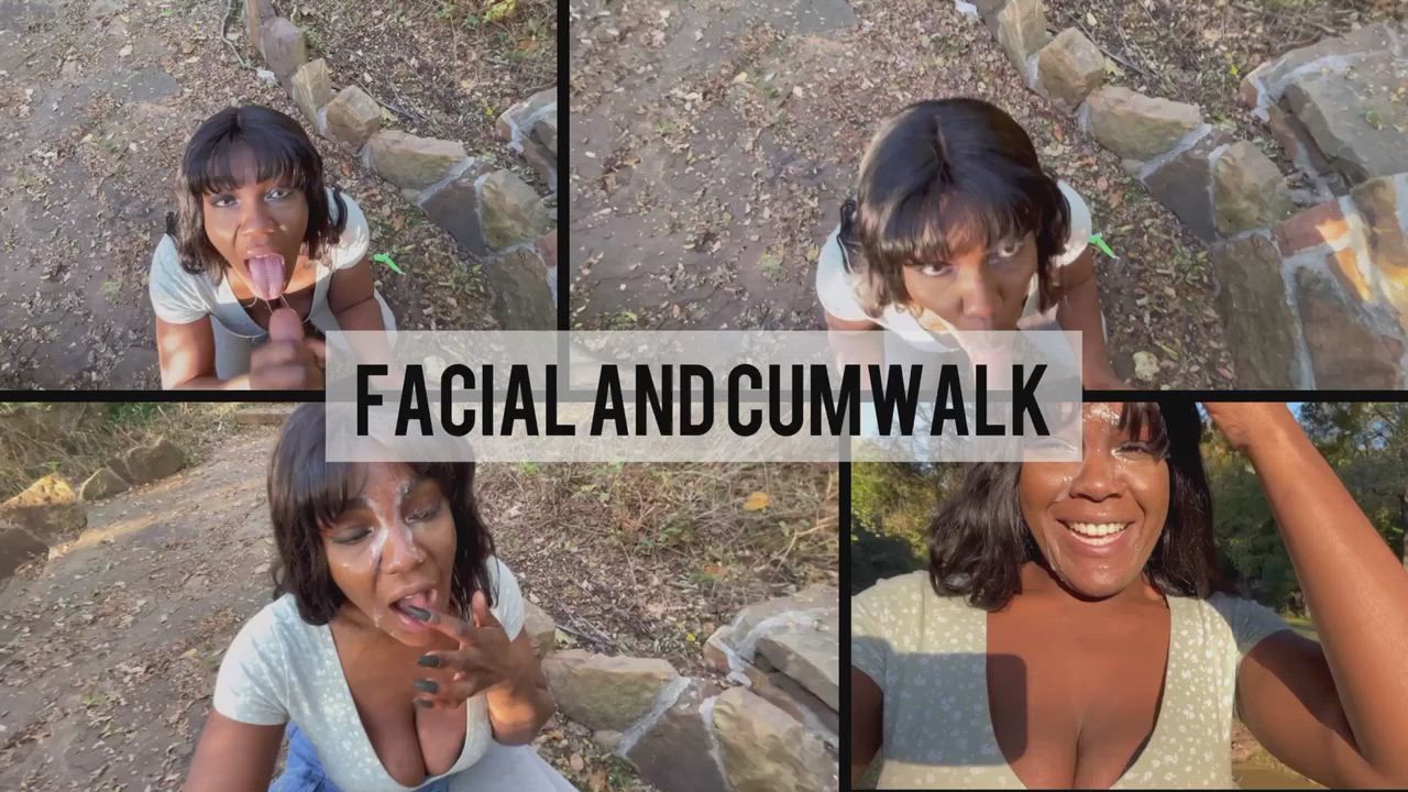 Facial and Cumwalk (Description + Link in Comments)