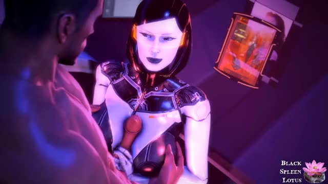 2500705 - Commander_Shepard EDI Mass_Effect Source_Filmmaker animated blackspleenlotus