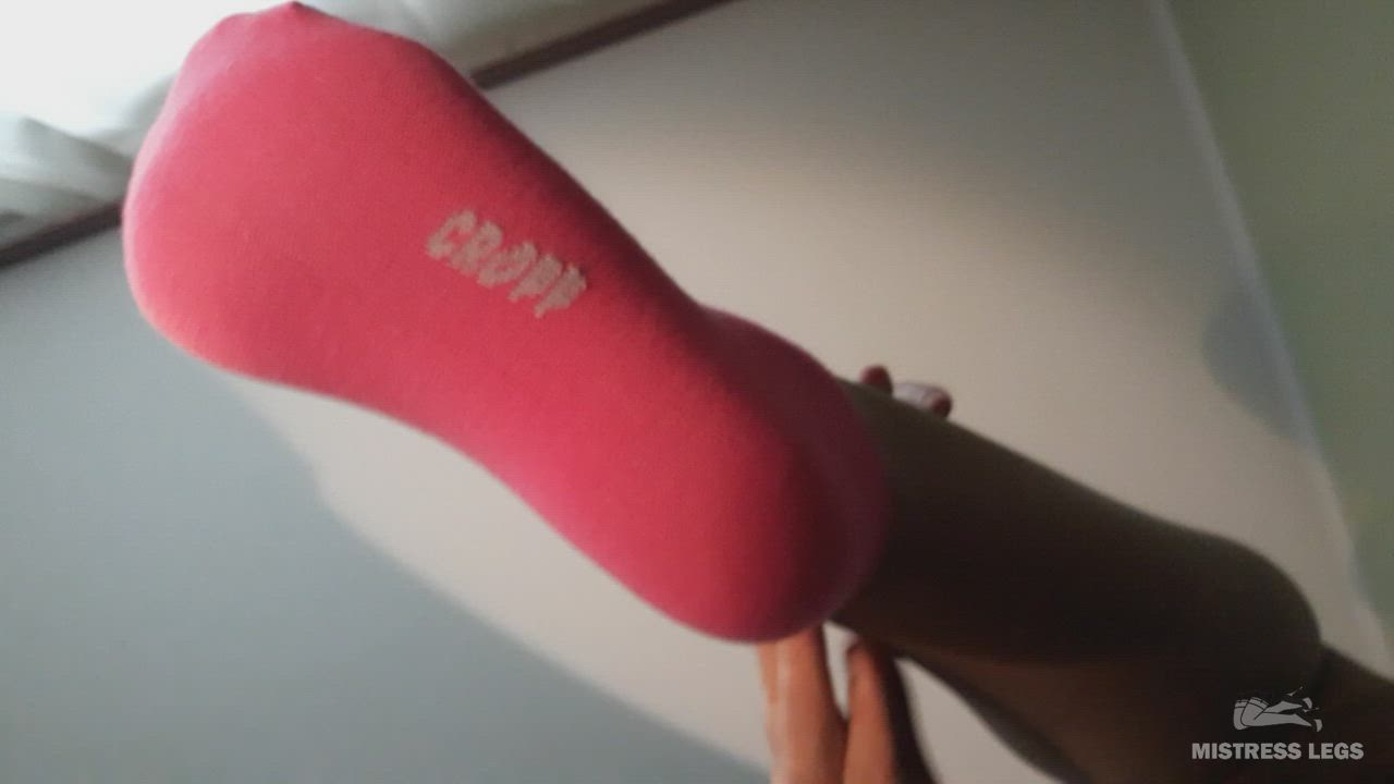 Sniff my nylon soles and dirty socks