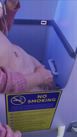 would you consider playing with myself in the plane toilet as something naughty?