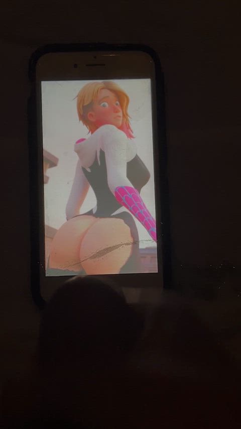 Gwen cum tribute (spidergwen) 