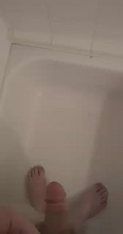 Pissing in the bathtub