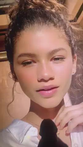 Cumshot Skinny Tribute Zendaya clip