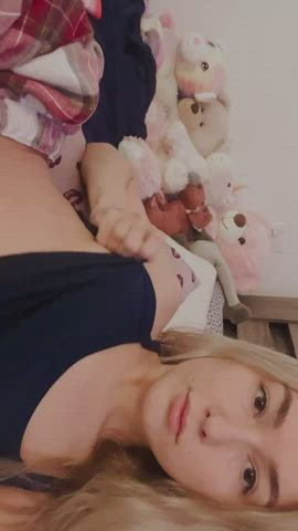 blonde extra small goddess petite small nipples small tits striptease tease teasing