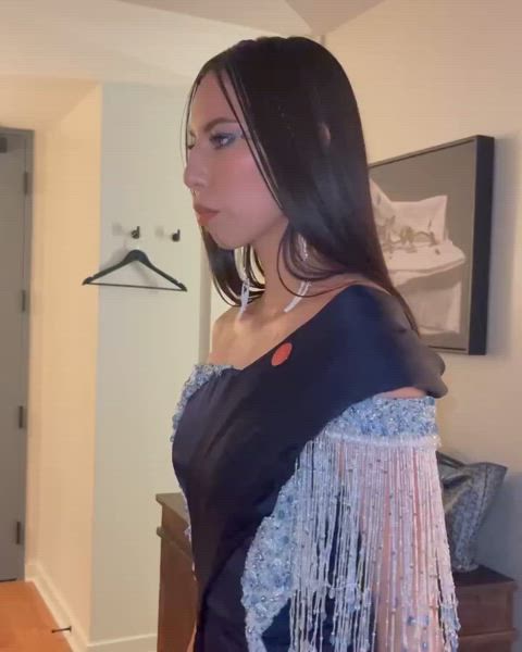 babe brunette native american clip