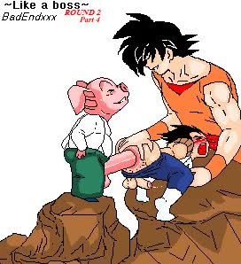2529182 - BadEndXXX Dragon Ball Z Oolong Son Goku Vegeta animated