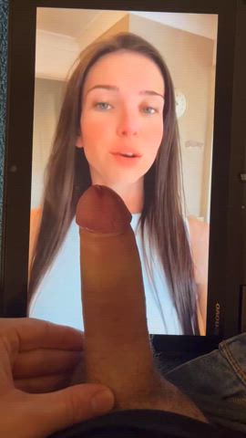 asmr ahegao big dick brunette cum cum in mouth cumshot dirty talk moaning r/tributeme