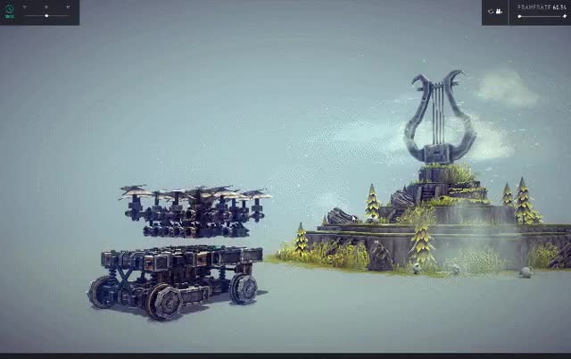 My elaborate Besiege rock thrower