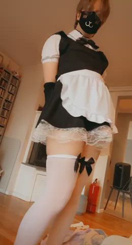 nyaaa~ would you hire a catboy maid ?