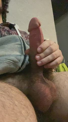 big balls big dick cock daddy hairy cock jerk off masturbating clip