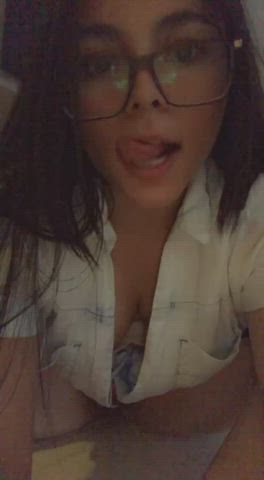 cum in mouth glasses onlyfans pussy sex teen clip