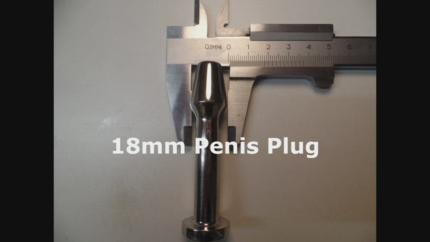 18mm Penis Plug