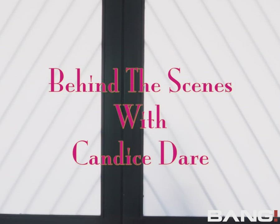 Behind the Scenes on set w/ Candice