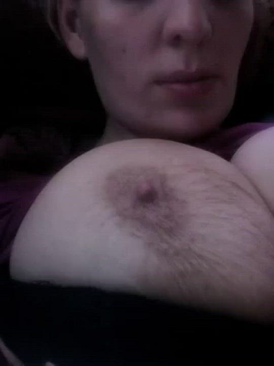 Big Tits Blonde Nipple clip