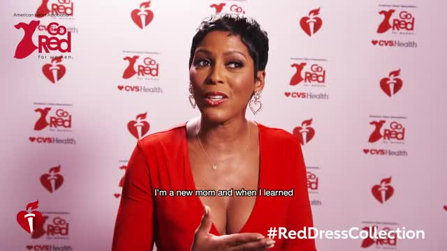 Tamron Hall at Red for Women event
