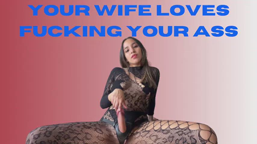 NEW CLIP: YOUR WIFE LOVES FUCKING YOUR ASS