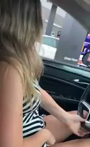 Car Fingering Public clip