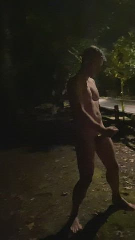 big dick jerk off masturbating naked outdoor public r/caughtpublic clip