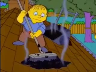 Mr. Simpson, the fumes are making me dizzy
