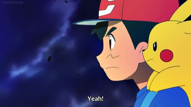 Pokemon Sun & Moon - Ash & Pikachu one hits Nihilego/Uturoid (Super Full-Force