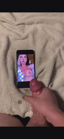 Celebrity Cock Cum Cumshot Cute Masturbating Oiled Tribute clip