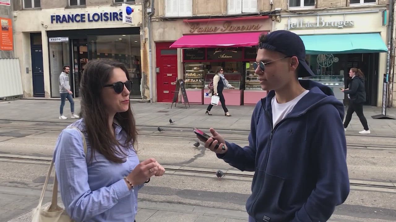 French Girls Interview clip
