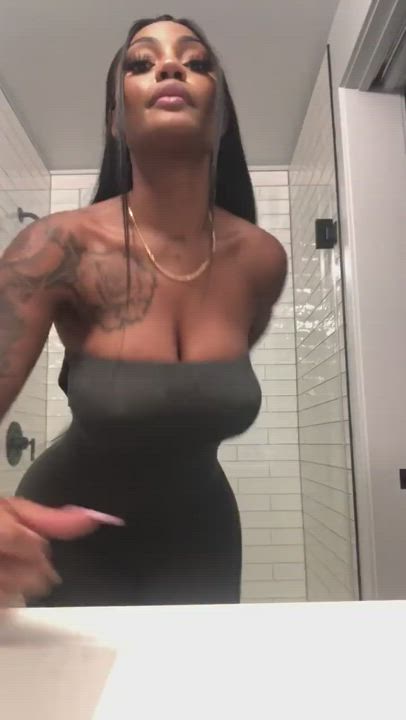Ebony OnlyFans Thick clip