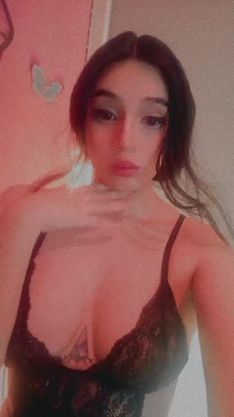 amateur kawaii girl latina lingerie natural tits onlyfans stripchat teen tits clip