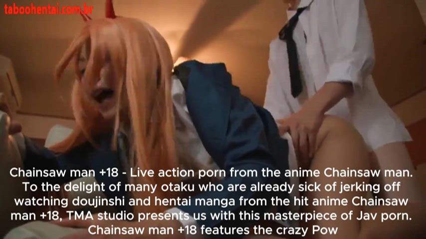 Chainsaw man +18 - Live action porn parody