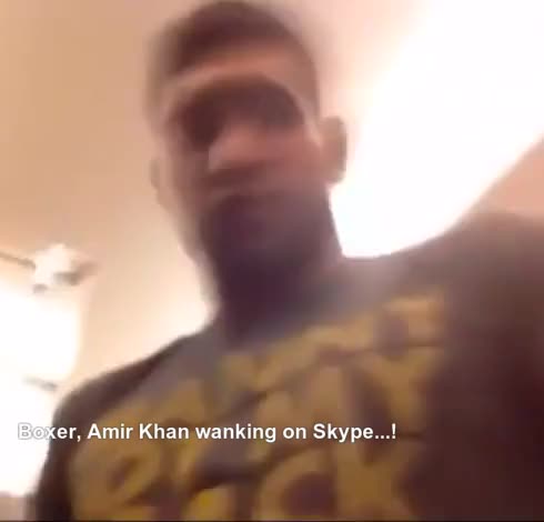 Amir Khan Leaked video on Skype...!