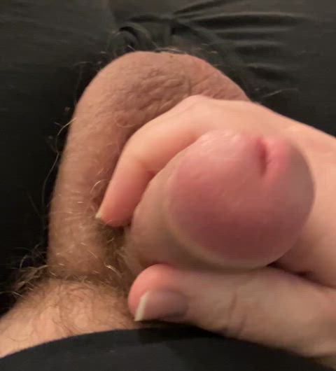 amateur chubby hairy cock male masturbation small cock clip