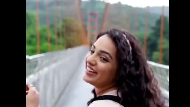 Nithya Menen  BIG bouncing MELONS