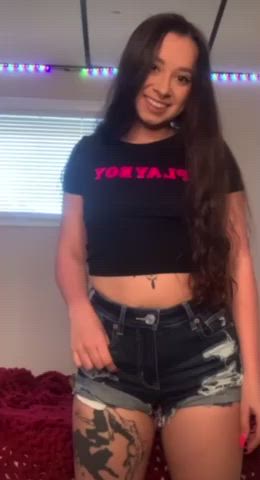 Small Tits Solo TikTok clip