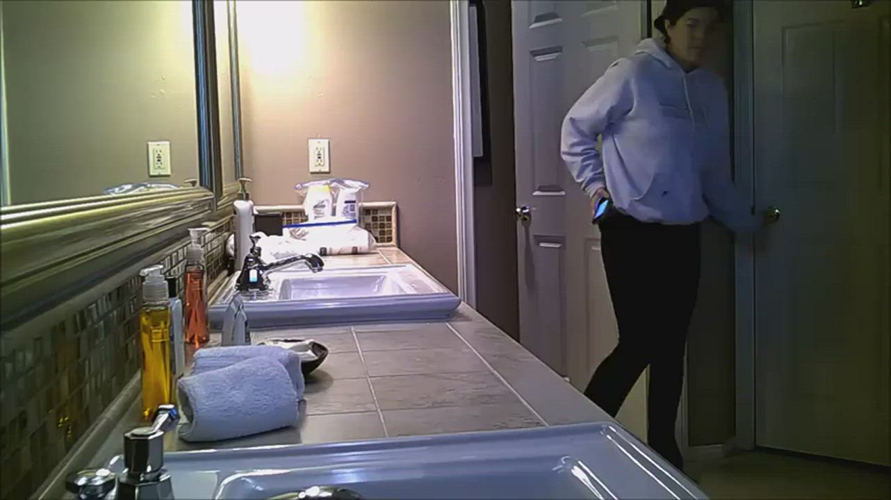 Family Hidden Cam Shower clip