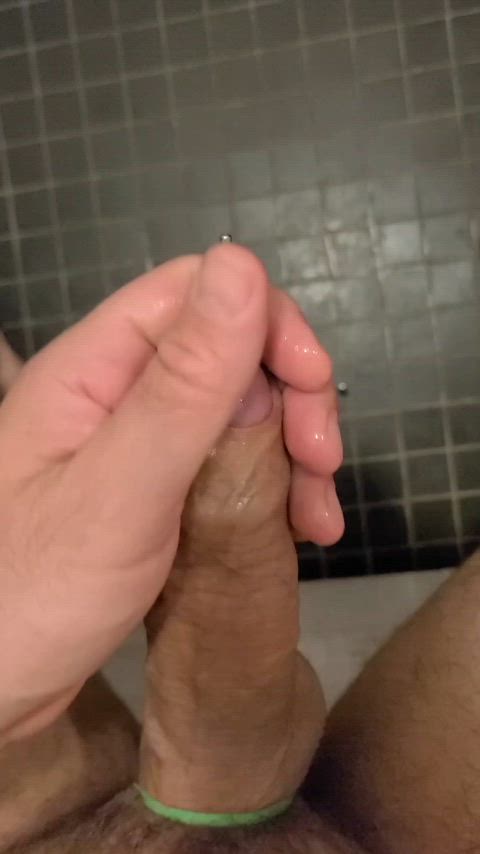 cock male masturbation masturbating object insertion penis solo sounding clip