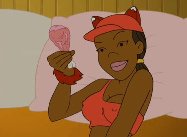 Cartoon Ebony Female Fetish clip