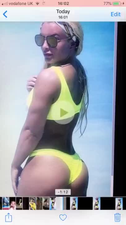 Covered Mandy Rose’ fat ass in dick juice