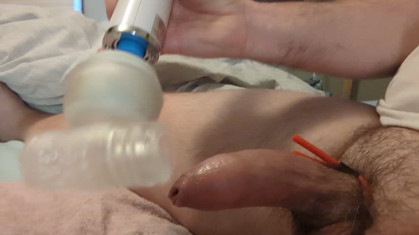 The first slip in this morning to my vibrating Hitachi (with sound)